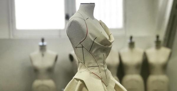 a mannequin with a pattern on it